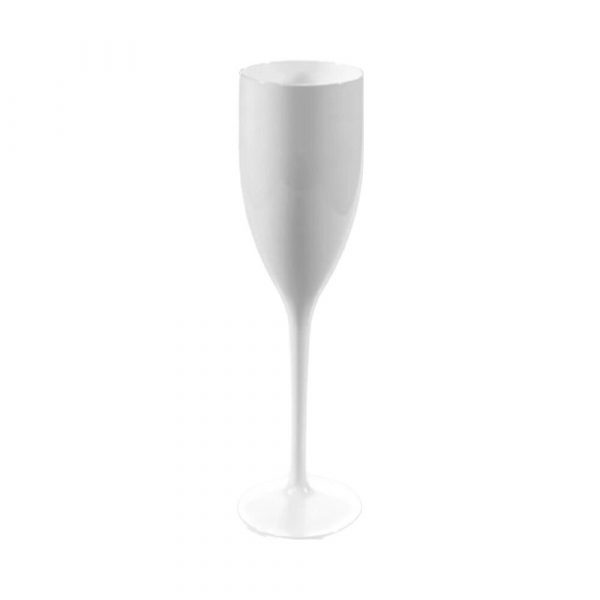 Coupe à Pied en Mélamine Blanc