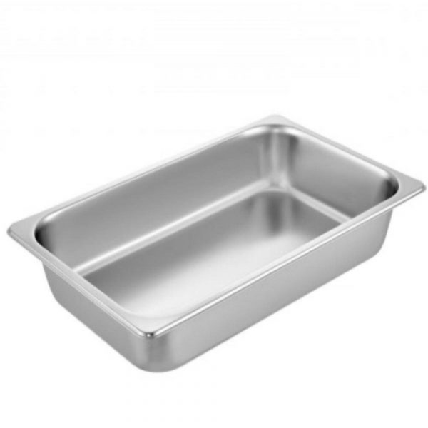 Bac Gastronorme avec Couvercle GN 1/1 Inox-Profondeur 10cm-14L. – Image 2