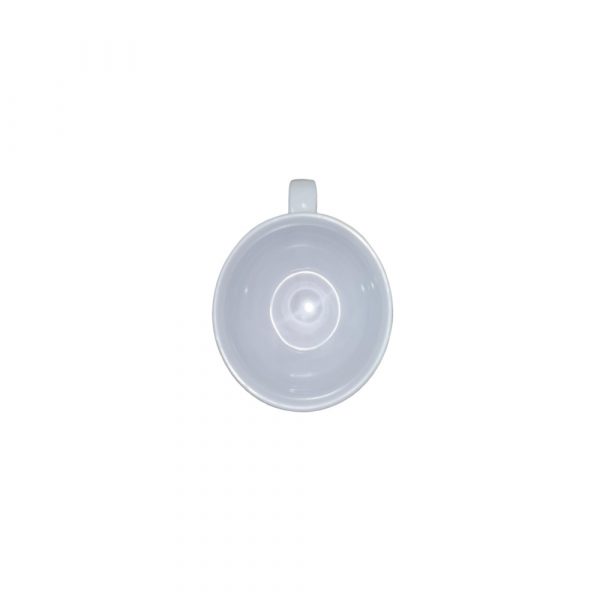 6 Tasses Blanche en Mélamine – Image 3