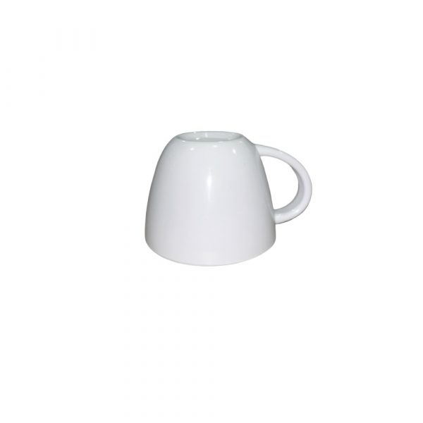 6 Tasses Blanche en Mélamine – Image 4