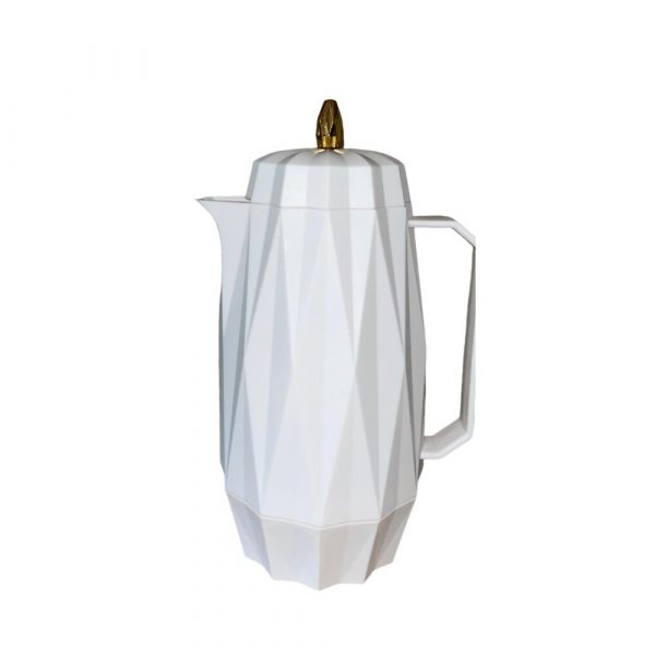 Thermos à Café Blanc 1L – Image 2