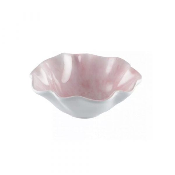 Service Vaisselle en Mélamine Fleur Rose 22 pièces – Image 3