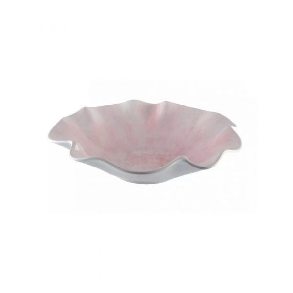 Service Vaisselle en Mélamine Fleur Rose 22 pièces – Image 4
