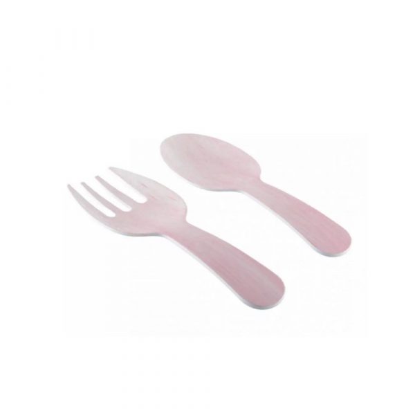 Service Vaisselle en Mélamine Fleur Rose 22 pièces – Image 5