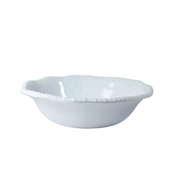 Service Vaisselle Blanc 20Pièces en Mélamine Corde Blanche. – Image 3