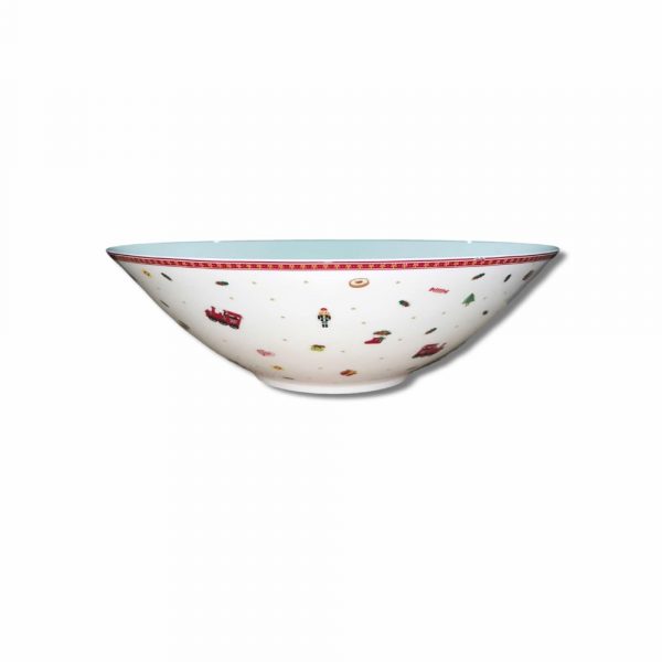 Service 18 Pièces de Noel en Porcelaine Fine. – Image 5