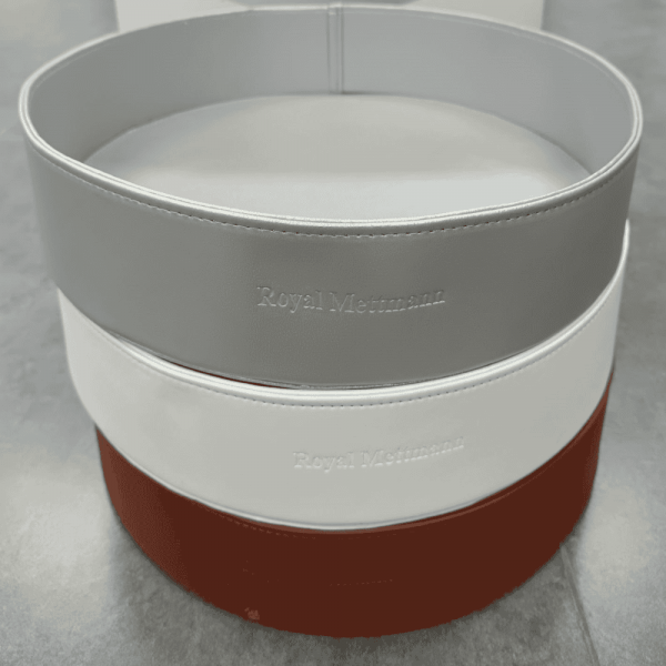 Thermos Gris 1L + Plateau assortis en similicuir – Image 3